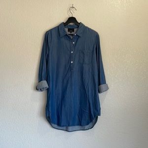 LUMIÈRE BUTTON UP Shirt Dress